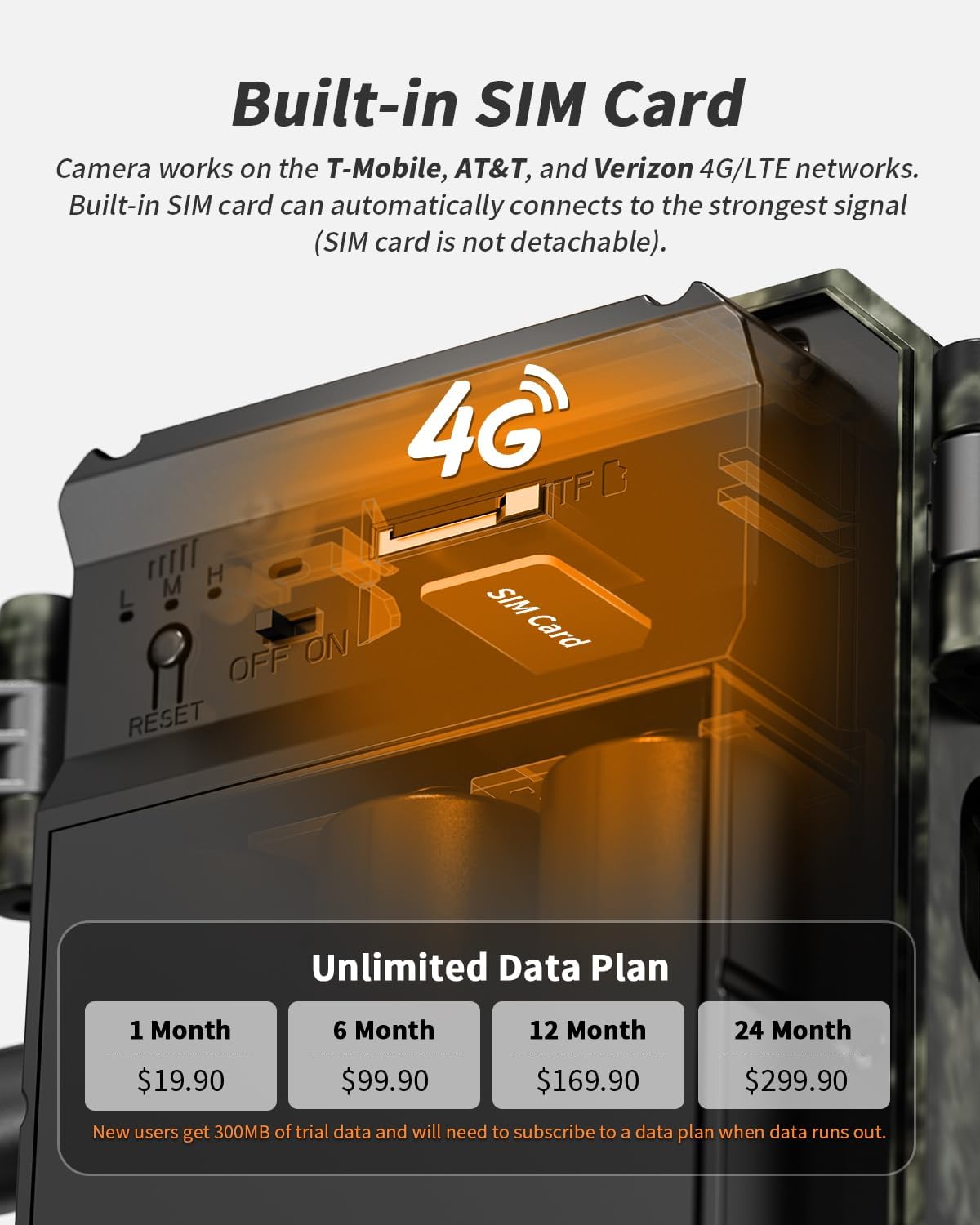 Caméra de surveillance solaire ScoutVision 4G 2K