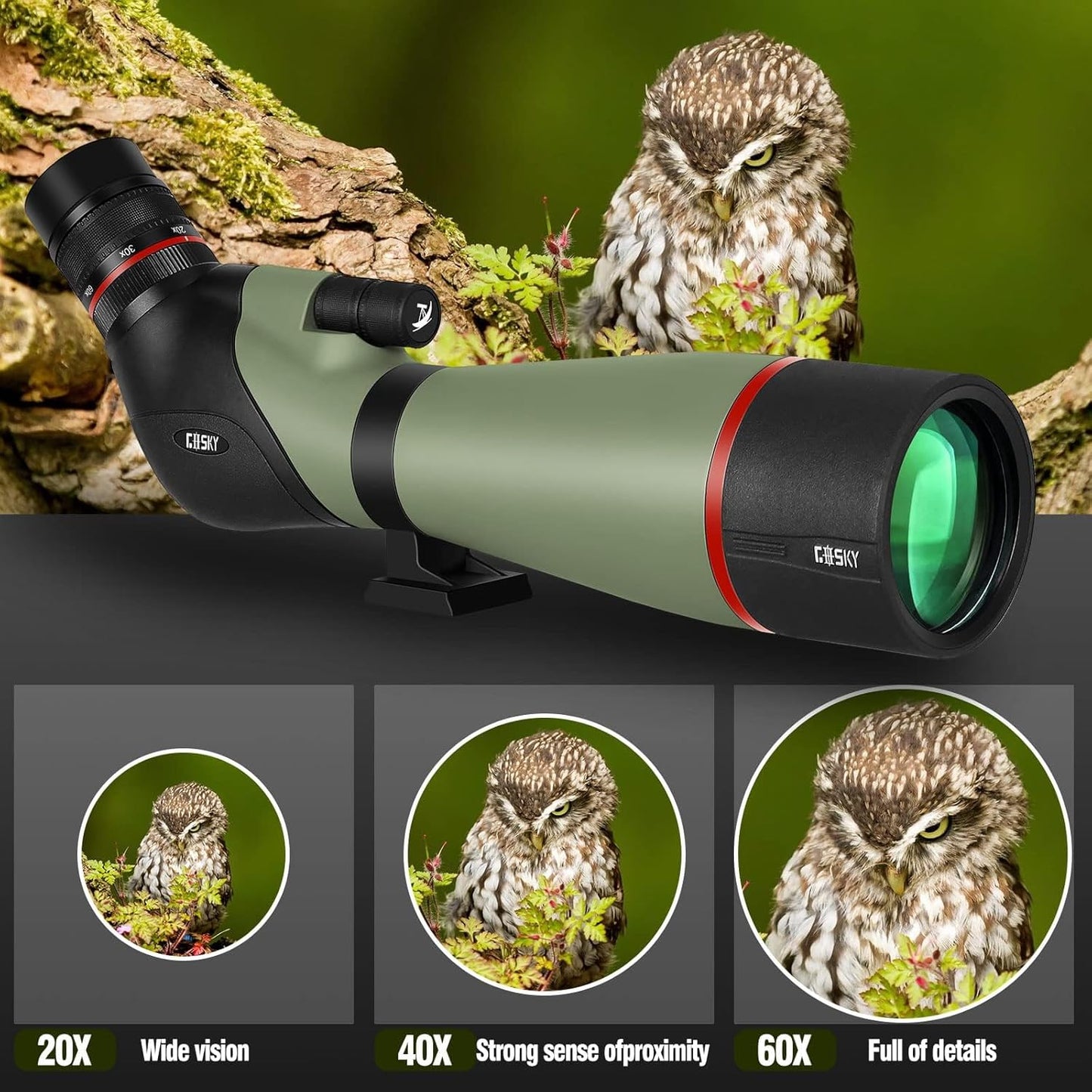 TerraZoom - Lunette d'observation HD