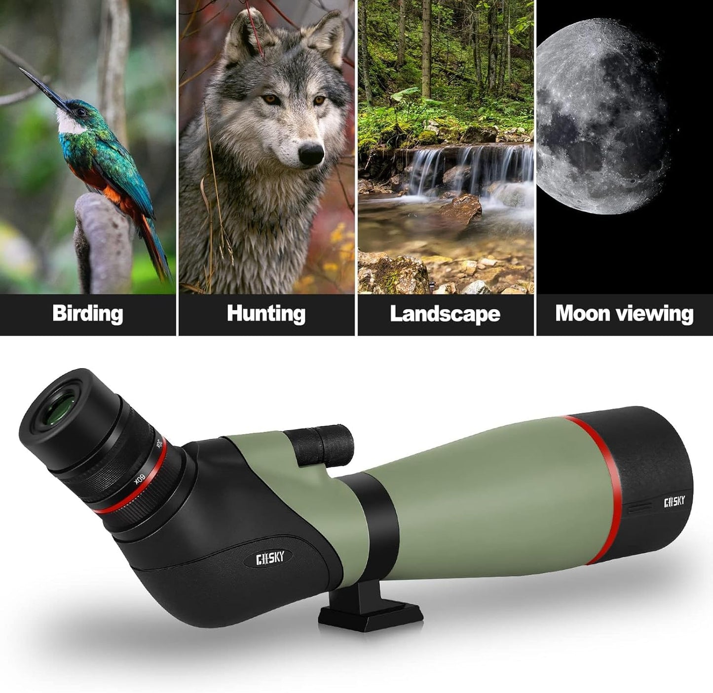 TerraZoom - Lunette d'observation HD