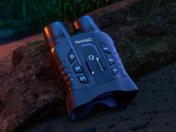 WildScope 4K Night Vision Goggles with 3280ft Zoom & AI Clarity