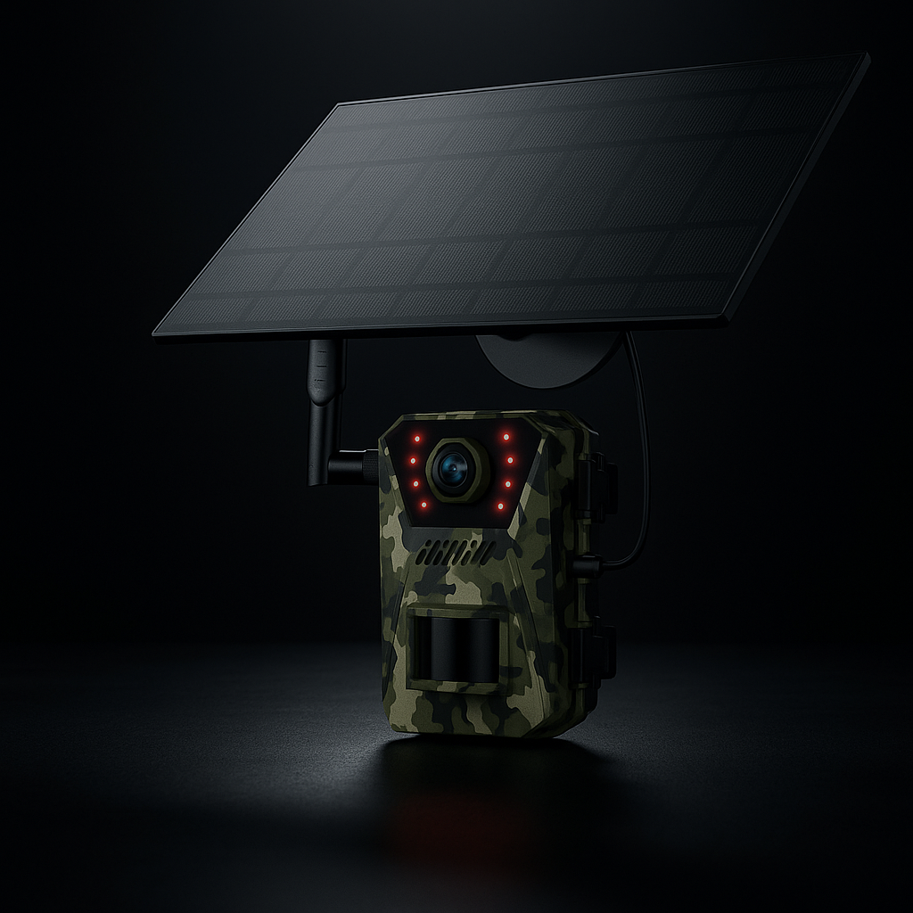 Caméra de surveillance solaire ScoutVision Pro 4K avec vision nocturne