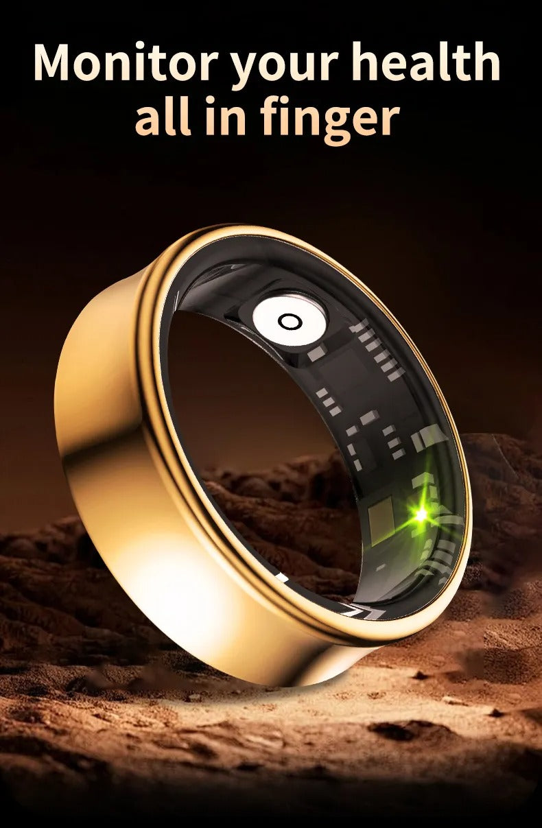 AuraHoop Gen 5 Smart Ring – Advanced Wellness, Motion Control & 128+ Sport Modes