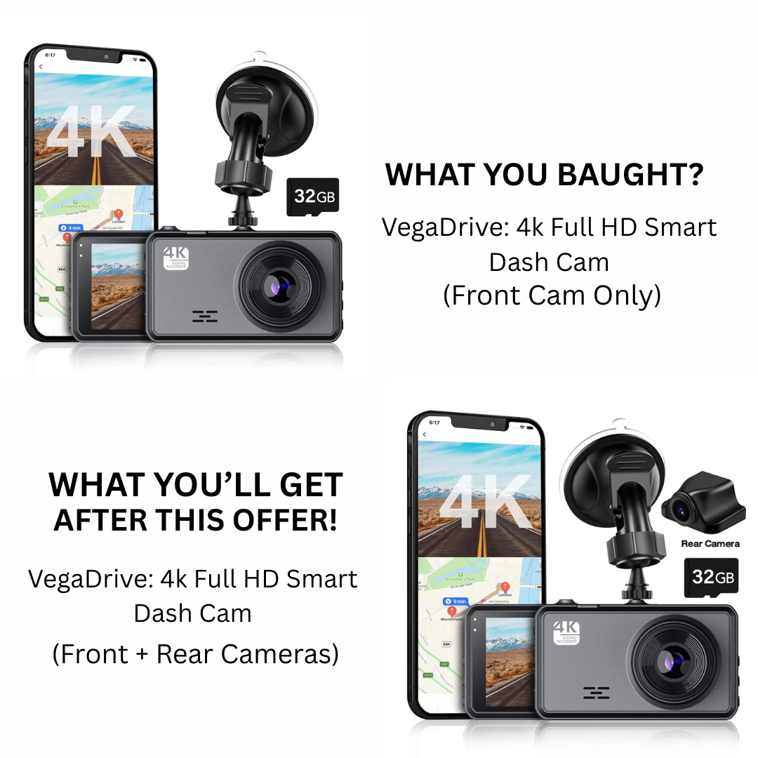 VegaDrive Rear Dash Camera Upgrade