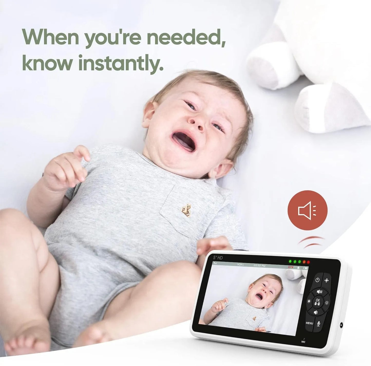 NurturaVision Pro Smart Baby Monitor