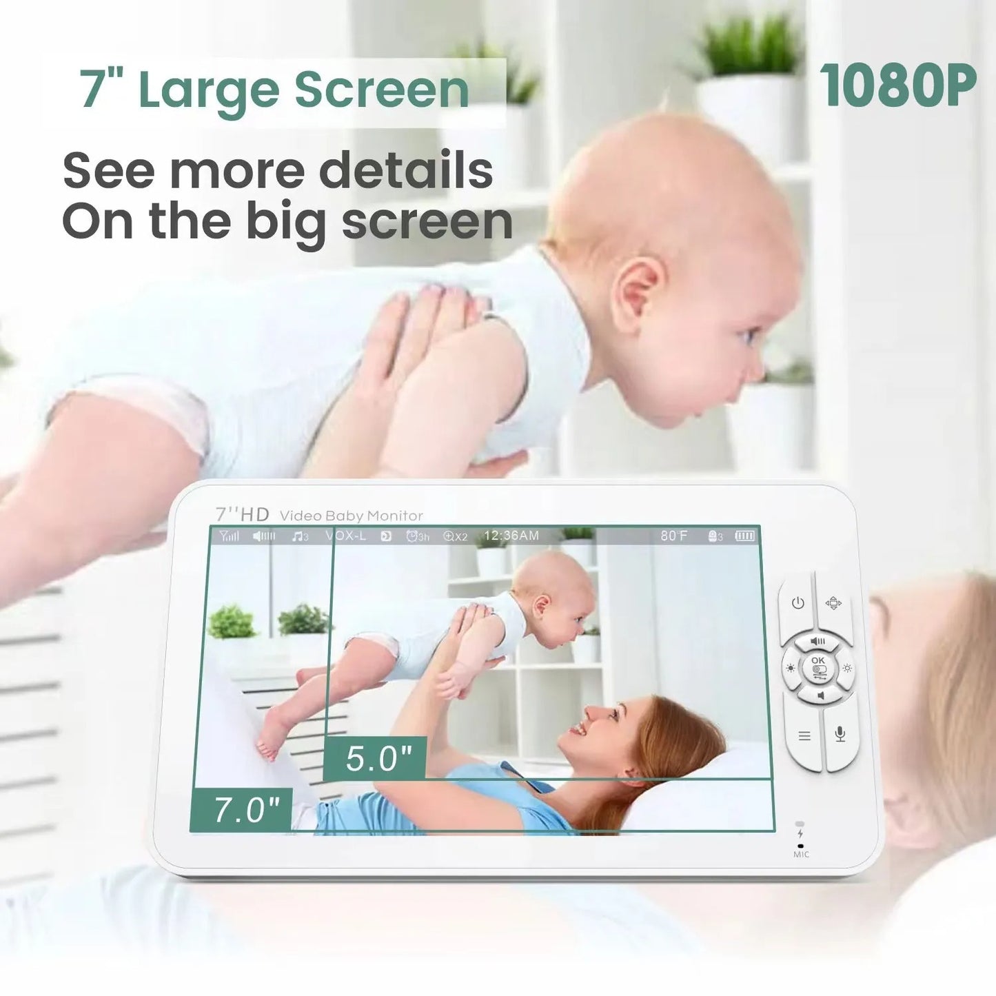 NurturaVision Pro Smart Baby Monitor
