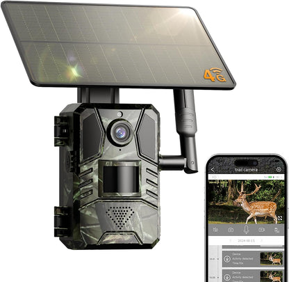 Caméra de surveillance solaire ScoutVision 4G 2K