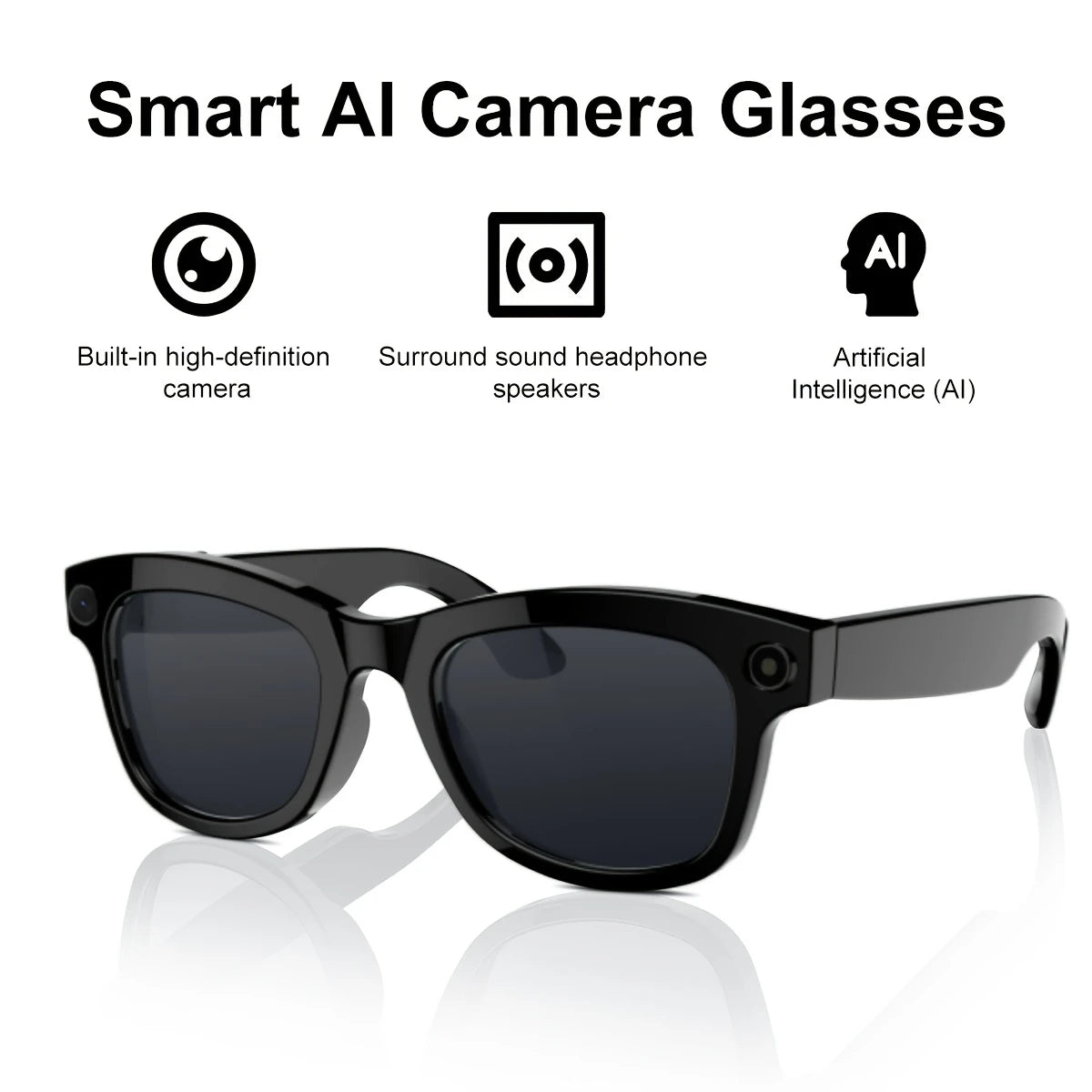 NeuraView Smart AI Camera Glasses