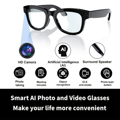 NeuraView Smart AI Camera Glasses