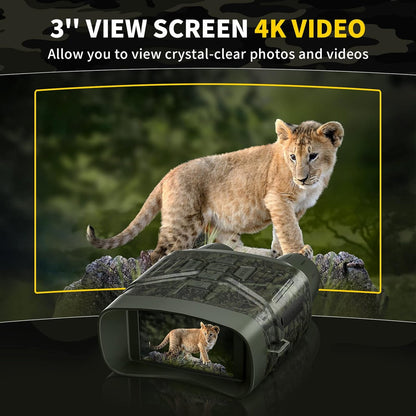 WildScope Elite 4K Night Vision Goggles