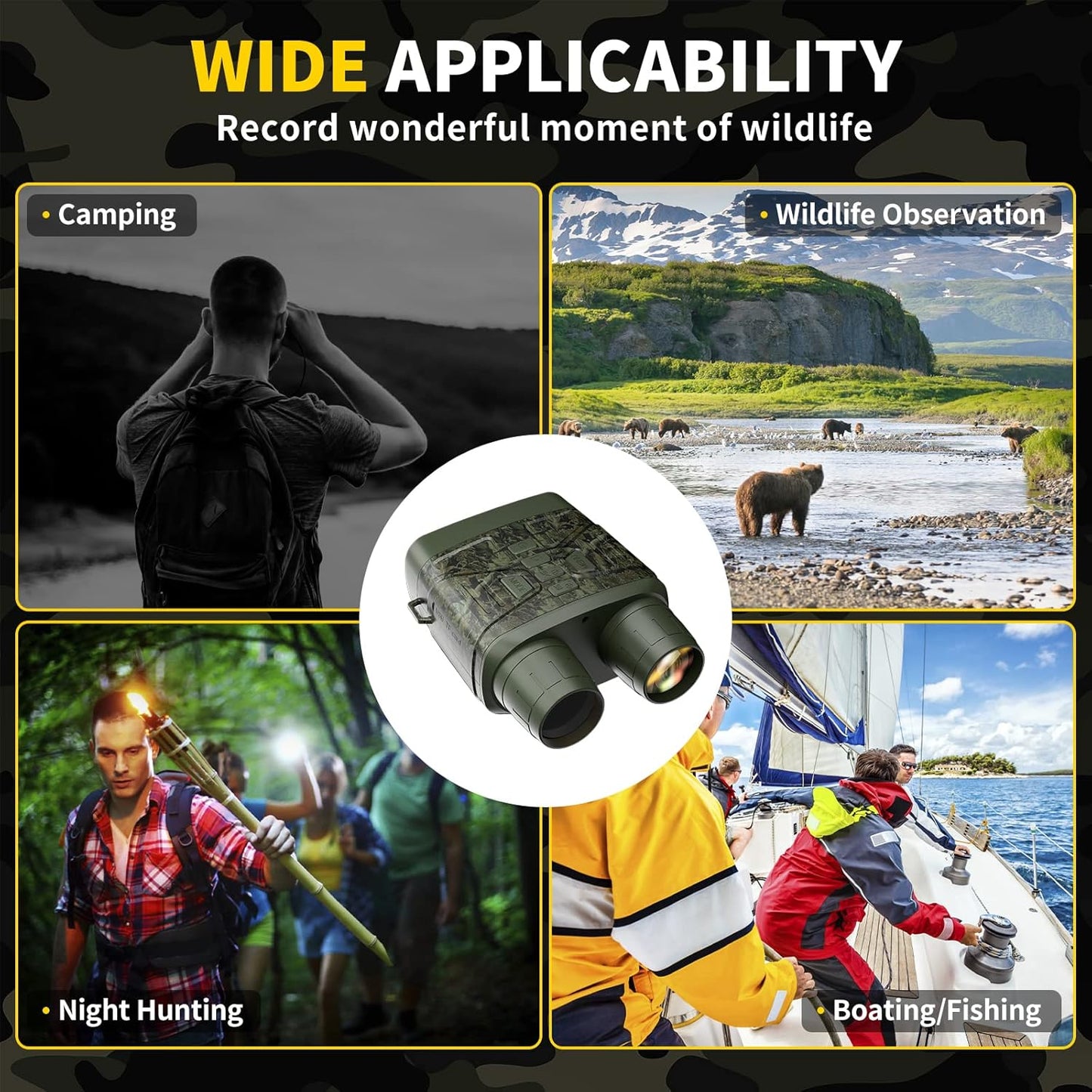 WildScope Elite 4K Night Vision Goggles