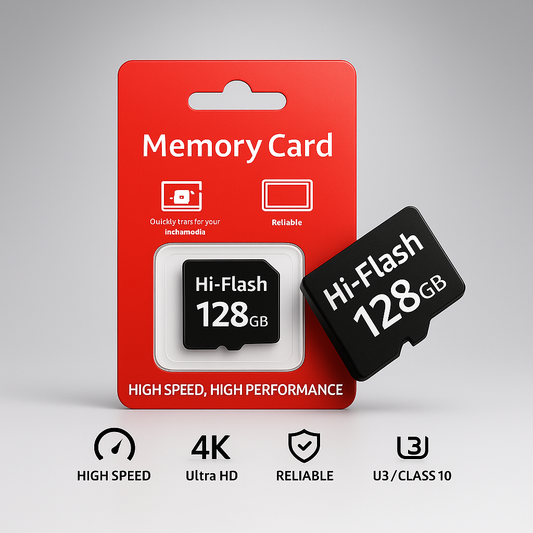 Carte SD 64 Go - optimisée pour la vidéo 4K et FHD