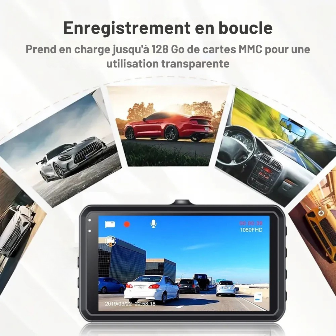 VisionGuard - Caméra Dash Cam Intelligente 4K Ultra HD
