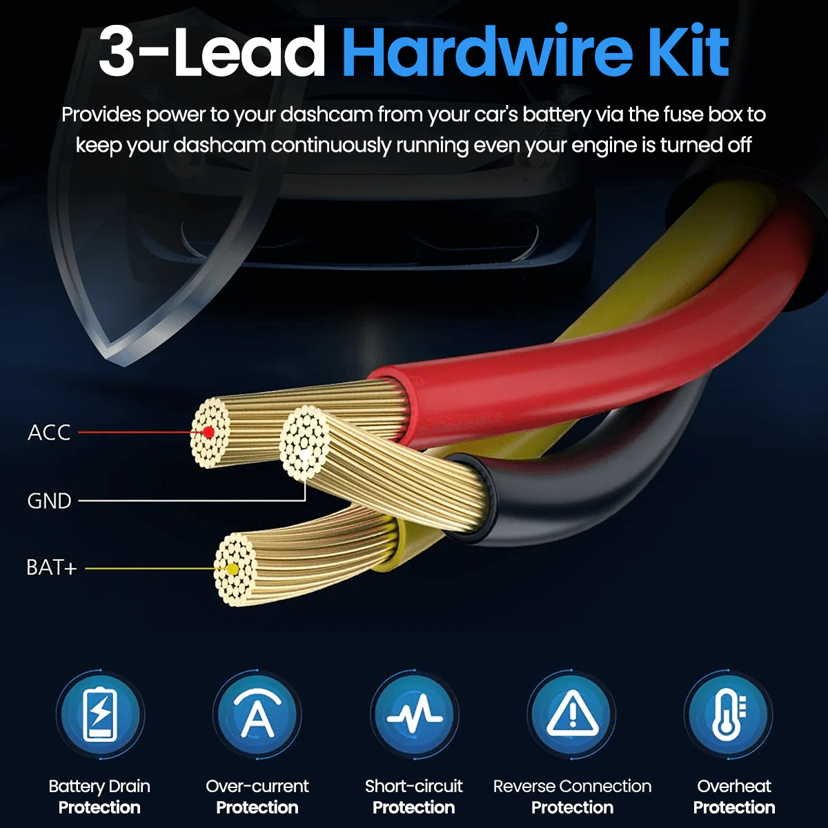 VegaVision Hardwire Kit