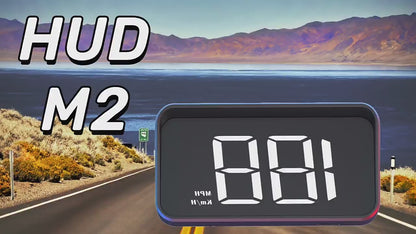 DriveView M2 – Affichage GPS HUD intelligent pour voitures avec projection OLED sur pare-brise